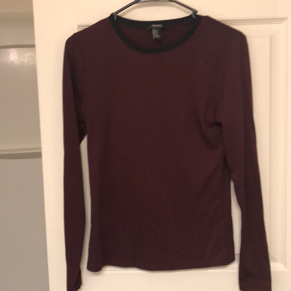 Maroon long sleeve